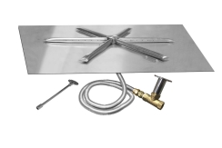 Firegear 30 Inch Square Disc Non-Listed Paver Kit - Match Throw