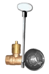Firegear High Capacity 350 - 000 BTU Straight Key Valve and Key