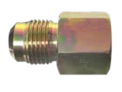 Firegear Steel Gas Flare Fitting - 1/2 Inch OD