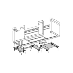 Fire Magic Wheel Kit for ID790 and IH790 Island Systems