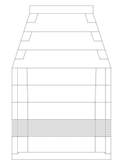 FireRock Height Extension Kit for 72 Inch Masonry Fireplaces