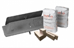 FireRock Installation Kit for 60 Inch Linear Masonry Fireplaces