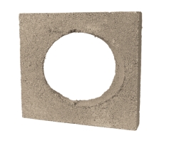FireRock Single Offset Block for Masonry Fireplaces