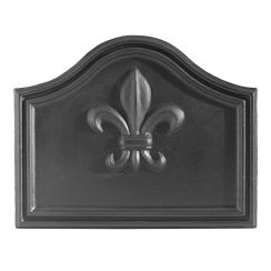 Minuteman Fleur De Lys Fireplace Fireback