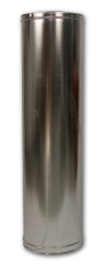 Superior 8HT 8-Inch Inner Diameter High Temp Chimney Venting Pipe for IHP/Superior Woodburning Fireplaces - 48 Inch Length