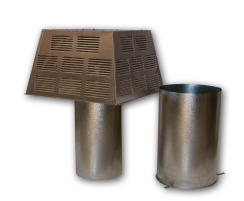 Superior 8HT Square Chimney Termination - For 8-Inch Inner Diameter 8HT Chimney