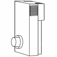 Napoleon Periscope Direct Vent Gas Stove Vent Kit