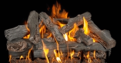 Grand Canyon 108 Inch Western Driftwood Linear Gas Log Set