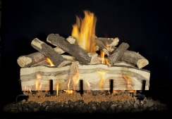 Grand Canyon 30 Inch Blue Pine Split Vented Gas Log Set