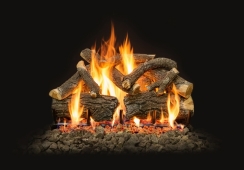 Grand Canyon 30 Inch Charred Arizona Weathered Oak Gas Log Set