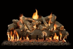 Grand Canyon 48 Inch Jumbo Arizona Weathered Oak Vented Gas Log Set