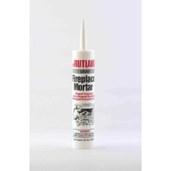 Gray Colored Fireplace Mortar Compound in a 10.3 Oz. Cartridge