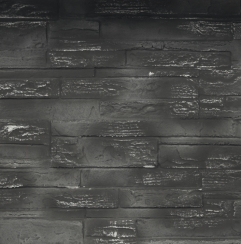 Montigo Grey Ledgestone Liner for 42 Inch DelRay Square Fireplaces