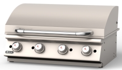 Bull Outdoors 30 Inch Professional-Grade Stainless Steel Drop-In Gas Griddle