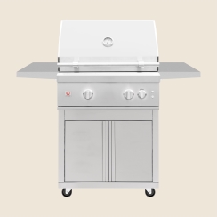 Summerset Stainless Steel Deluxe Cart for 30 Inch Quest Grills