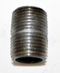 Hearth Products Controls 1/2 Inch Black Iron Close Gas Pipe Nipple