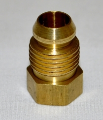 Hearth Products Controls 1/4 Inch Brass Male Breakaway Ferrule