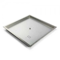 Hearth Products Controls 30 Inch Stainless Steel Square Bowl Burner Pan