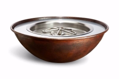 Hearth Products Controls 31 Inch Round Tempe Fire Bowl - Electronic Ignition - 120VAC