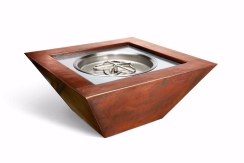 Hearth Products Controls 36 Inch Square Sierra Fire Bowl - Electronic Ignition - 120VAC