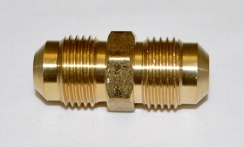 Hearth Products Controls Brass Full Union - 1/2 Inch Tube Ends