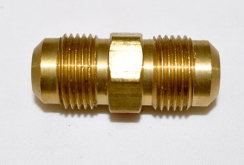 Hearth Products Controls Brass Full Union - 3/8 Inch Tube Ends