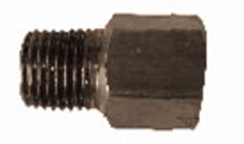 Hearth Products Controls Brass Gas Pipe Adapter - 1/2 Inch FIP and 1/2 Inch MIP
