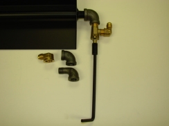 Hearth Products Controls C65 Manual Valve Kit with 7 Inch Stem