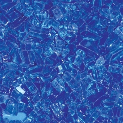 Hearth Products Controls Cobalt Blue Decorative Glass Media - For Use in Fire Pits - 10 lbs.