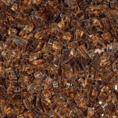 Hearth Products Controls Copper Decorative Glass Media - For Use in Fire Pits - 10 lbs.