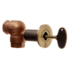 Hearth Products Controls Angled Key Valve Kit with Key - Flange - & Valve - High Capacity