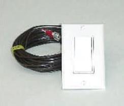 Hearth Products Controls Decorative White Rocker-Style On/Off Switch