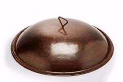 Hearth Products Controls Hand Hammered Copper Fire Bowl Cover for 31 Inch Tempe Series Fire Bowls
