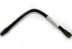 Hearth Products Controls Low-Capacity Black Stainless Steel Flex Gas Line - 12 Inch