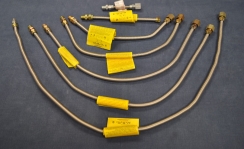 Hearth Products Controls Low-Capacity Stainless Steel Gas Flex Line - 12 Inch