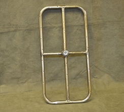 Hearth Products Controls Rectangular Stainless Steel Natural Gas Outdoor Fire Ring - 18 Inch x 9 Inch