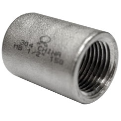 Hearth Products Controls Replacement 1/2 Inch Stainless Steel Coupler for Fire Pits