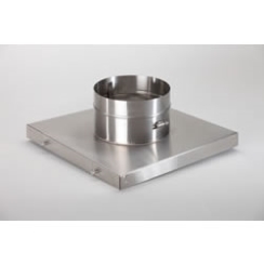 HomeSaver Pro and UltraPro 5 Inch diameter -  9 Inch x 9 Inch Terra Cotta Top Plate