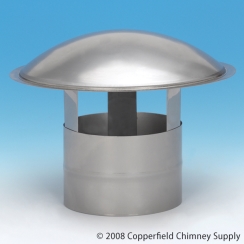 HomeSaver Rain Cap for 3 inch Chimney Liner