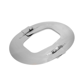 HomeSaver Small 304-Alloy RectangleFlex Storm Collar