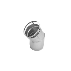 HomeSaver UltraPro 30 Degree Elbow with Band Connection for 8 inch Chimney Liner