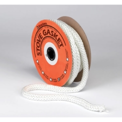 HomeSaver 47 Foot White Rope Gasket - 3/4 Inch