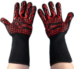 Hot Ash Stove BBQ Gloves