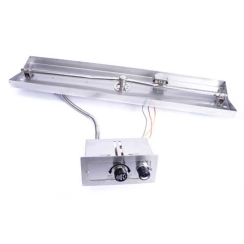 HPC 37 Inch Torpedo Trough Burner and Interlink Insert - Manual Ignition