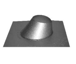 Selkirk 4 Inch Diameter HT Stainless Steel All Fuel Chimney Adjustable Roof Flashing