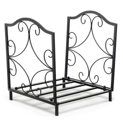 Costway 15 Inch Heavy Duty Steel Firewood Rack