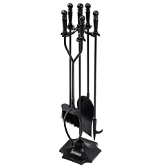 Costway 31 Inch 5 Piece Fireplace Fire Tool Set