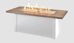 Outdoor Greatroom Company 62 Inch Havenwood Linear Gas Fire Table - DSI