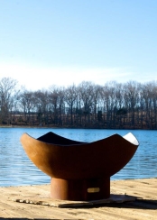 Fire Pit Art Manta Gas Fire Pit