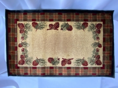 Goods of the Woods Pine Cones II Rectangular Hearth Rug